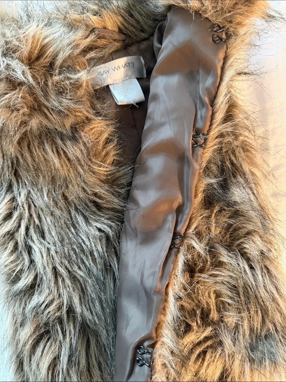 Say What? soft faux